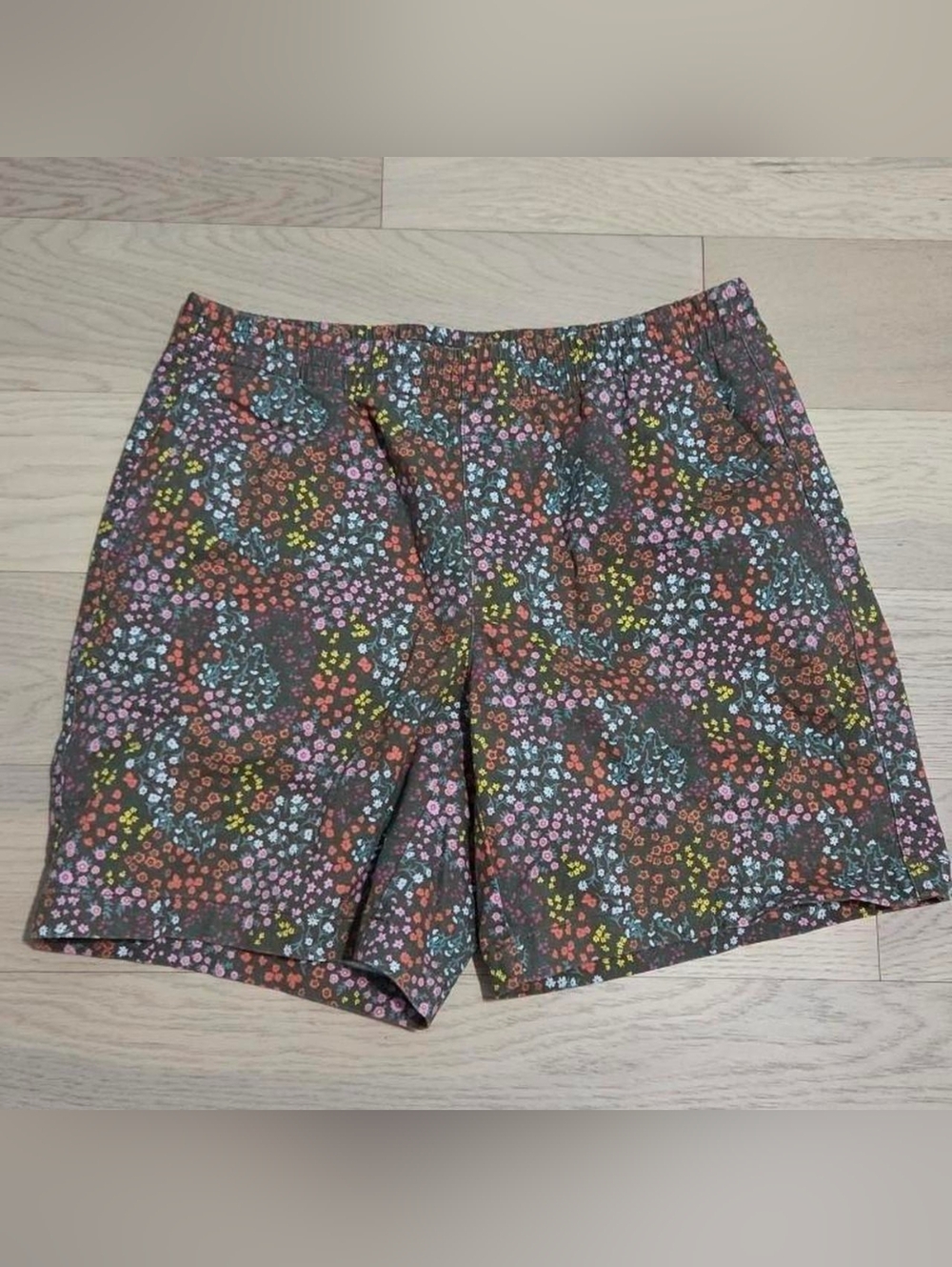 Lands End Floral Shorts
